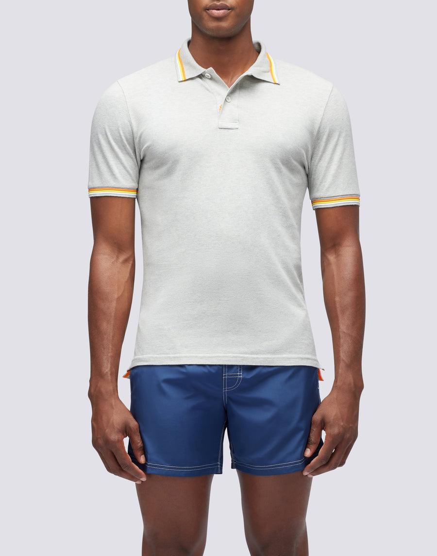 Sundek Polo Brice In Cotone Piquet Con Dettagli Tricolor M779PLJ6500-00724