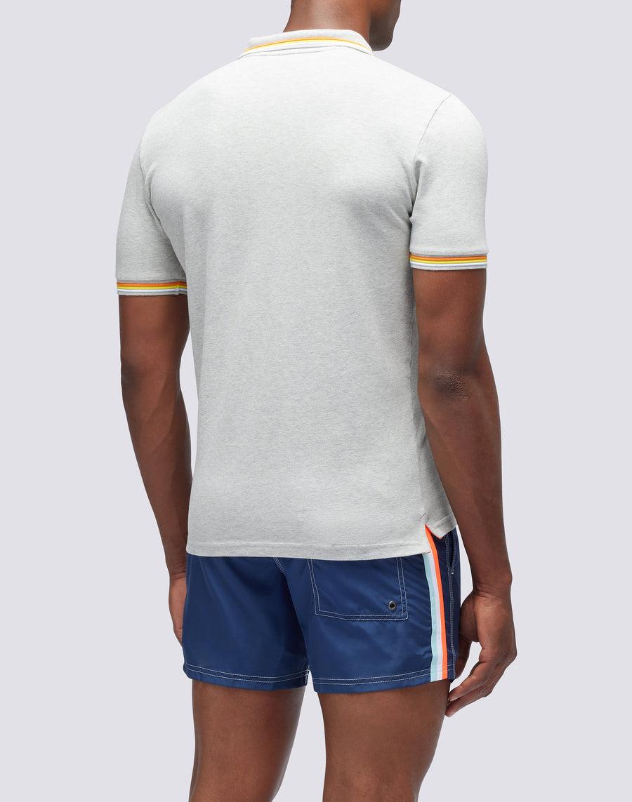 Sundek Polo Brice In Cotone Piquet Con Dettagli Tricolor M779PLJ6500-00724