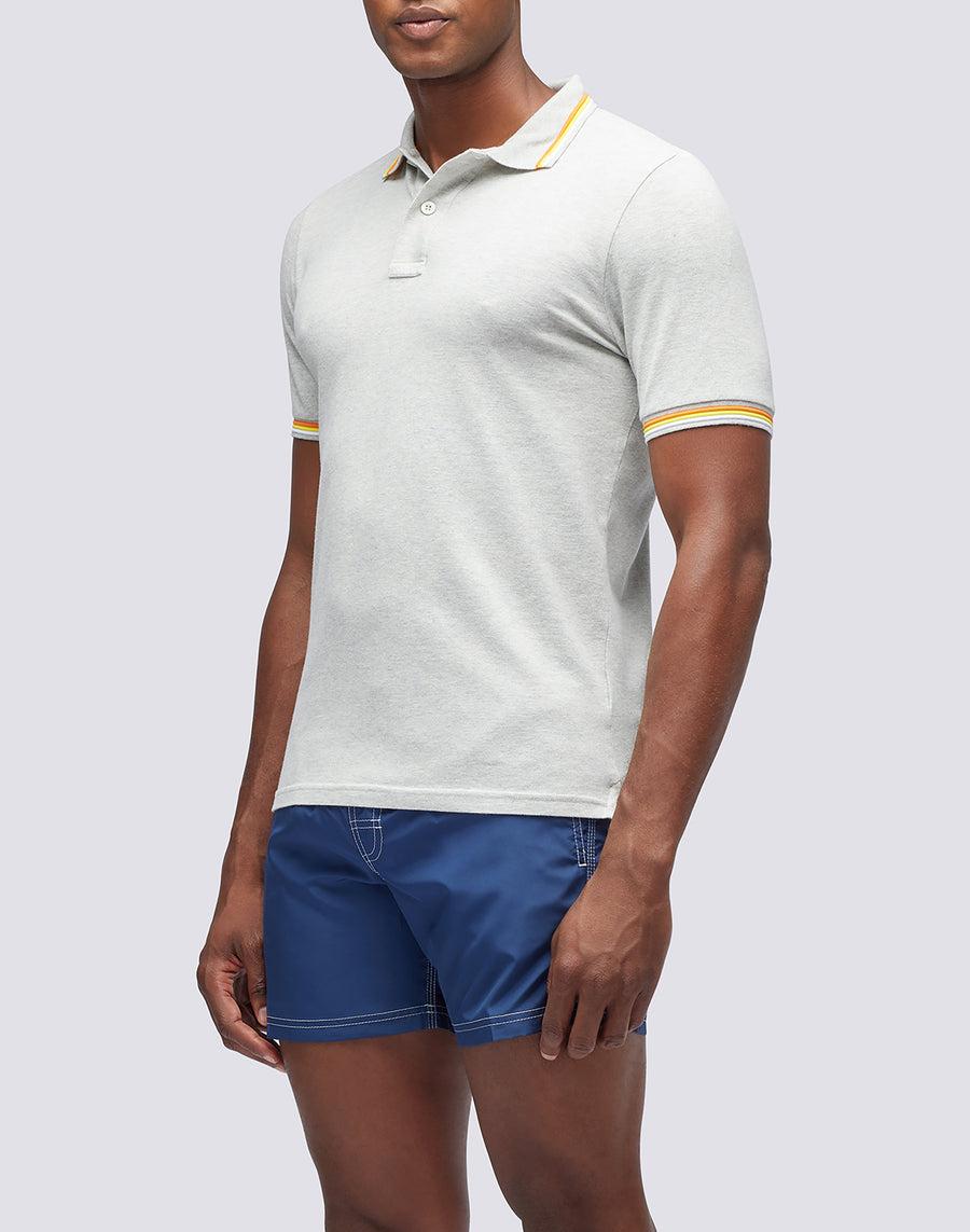 Sundek Polo Brice In Cotone Piquet Con Dettagli Tricolor M779PLJ6500-00724