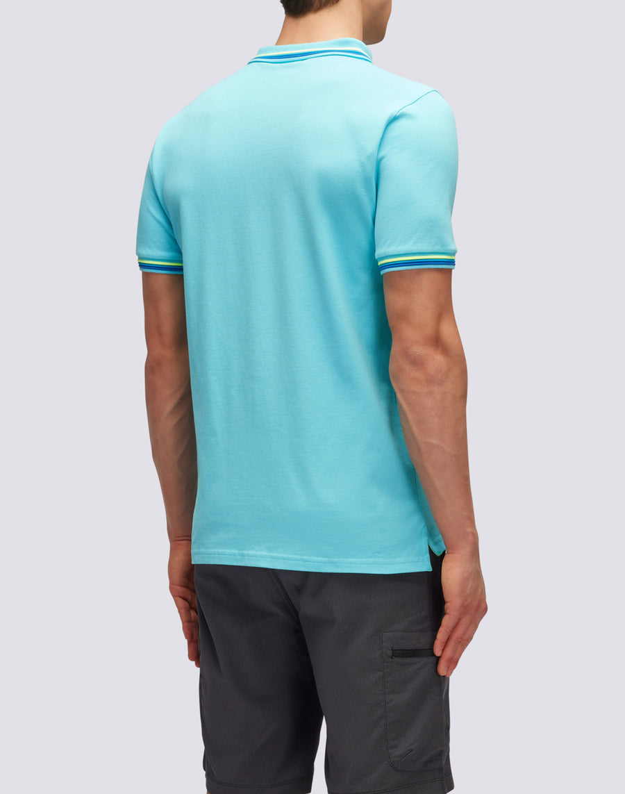 Sundek POLO BRICE IN COTONE PIQUET CON DETTAGLI TRICOLOR M779plj6500-05202