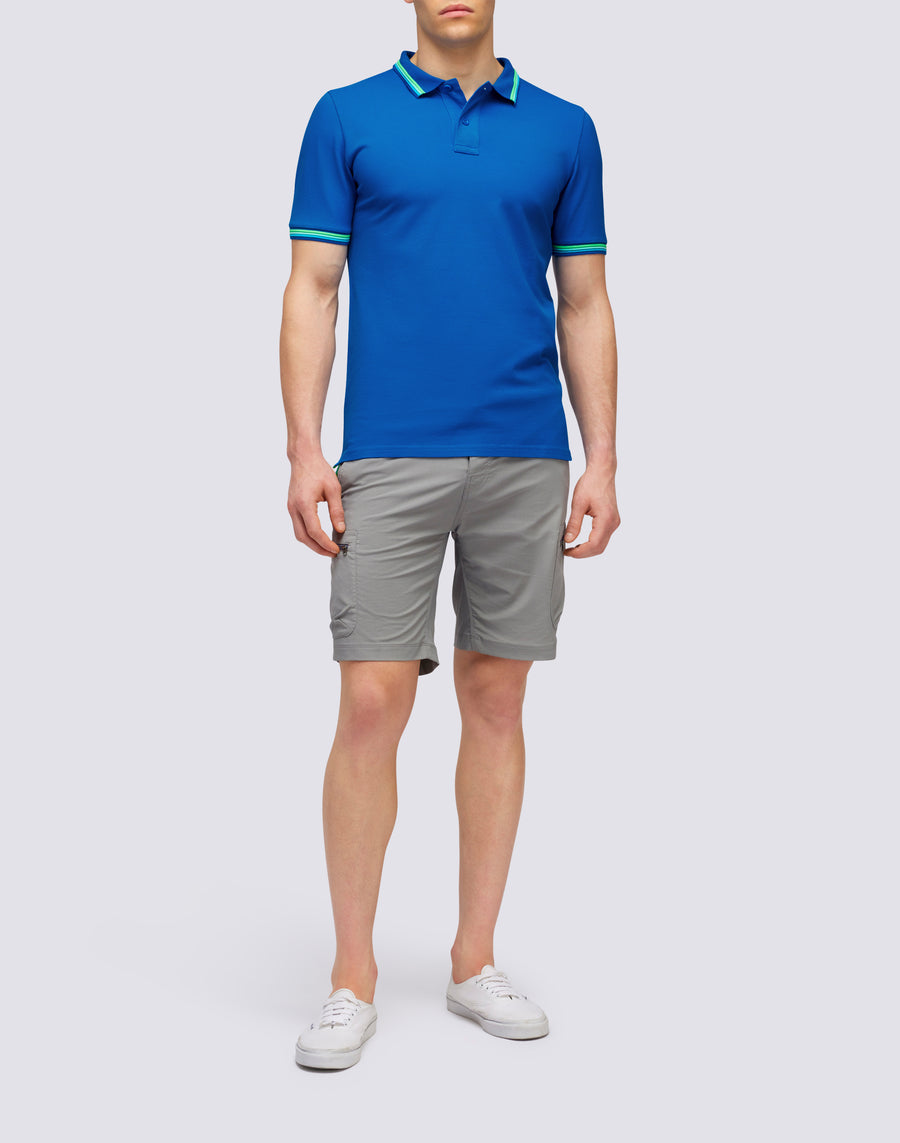 Sundek POLO BRICE IN COTONE PIQUET CON DETTAGLI TRICOLOR M779plj6500-a2201