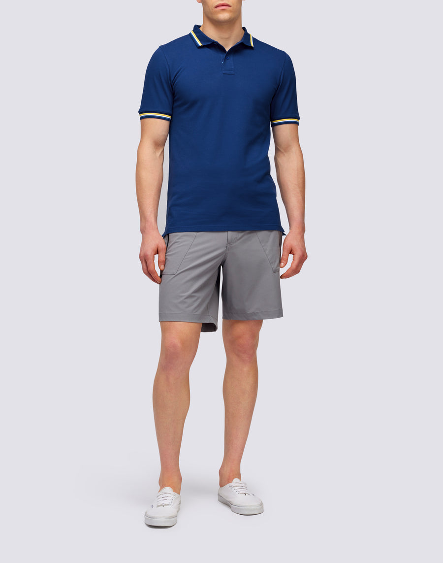 Sundek POLO BRICE IN COTONE PIQUET CON DETTAGLI TRICOLOR M779plj6500-a1701