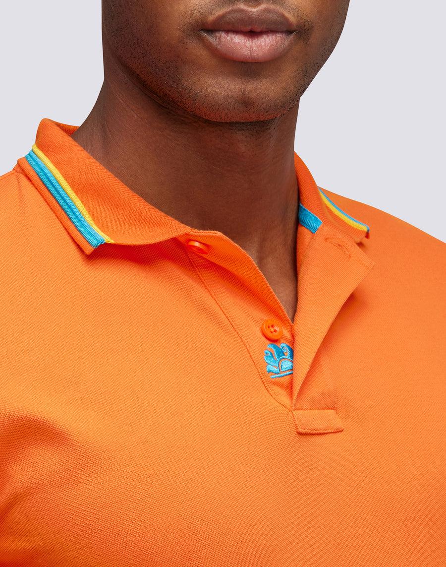 Sundek POLO BRICE IN COTONE PIQUET CON DETTAGLI TRICOLOR M779plj6500-55002