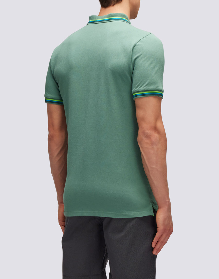 Sundek POLO BRICE IN COTONE PIQUET CON DETTAGLI TRICOLOR M779plj6500-a1601