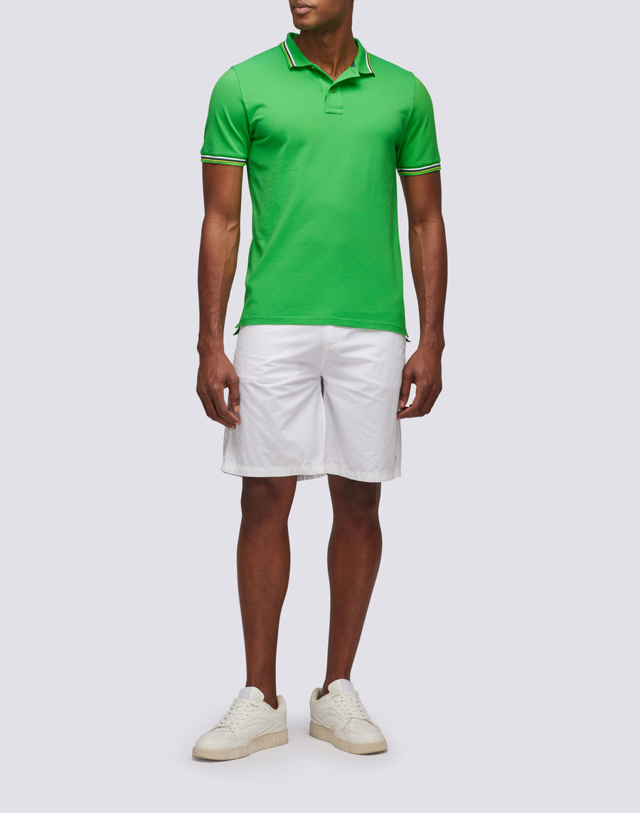 Sundek POLO BRICE IN COTONE PIQUET CON DETTAGLI TRICOLOR M779plj6500-a1801