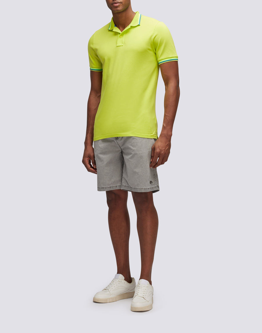 Sundek POLO BRICE IN COTONE PIQUET CON DETTAGLI TRICOLOR M779plj6500-69101