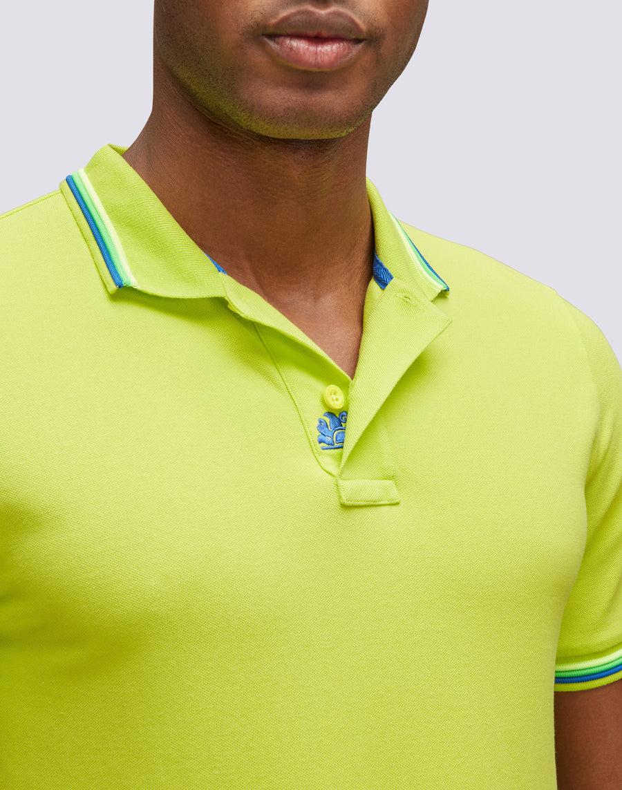 Sundek POLO BRICE IN COTONE PIQUET CON DETTAGLI TRICOLOR m779plj6500-69101