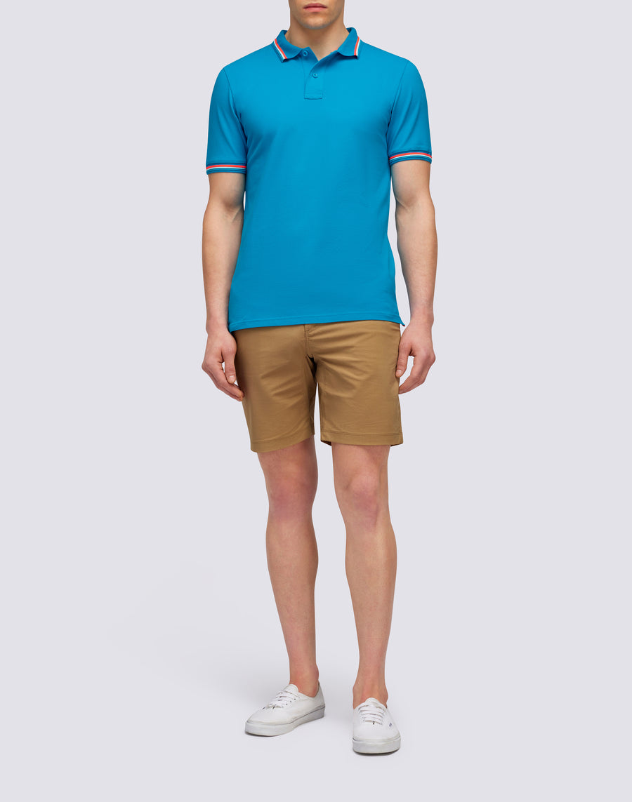 Sundek POLO BRICE IN COTONE PIQUET CON DETTAGLI TRICOLOR M779plj6500-67403