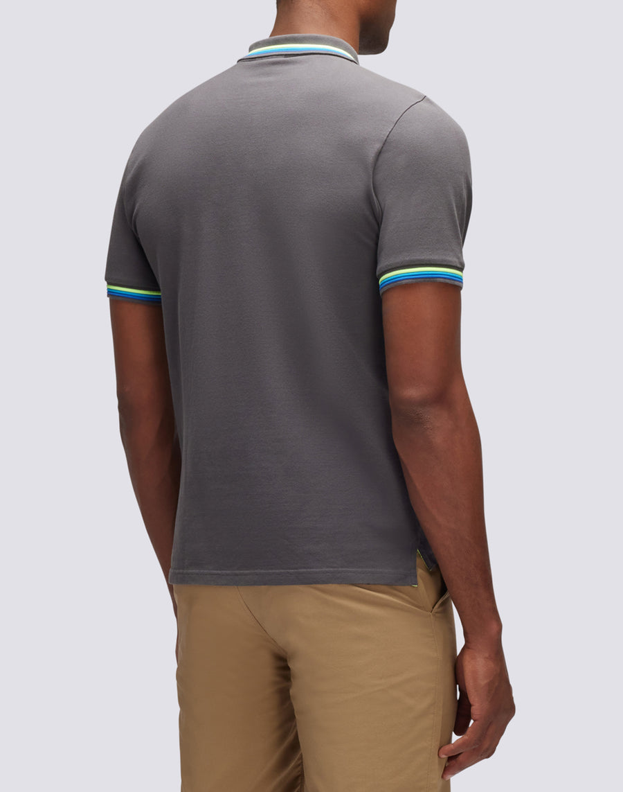 Sundek Polo Brice In Cotone Piquet Con Dettagli Tricolor M779PLJ6500-10317
