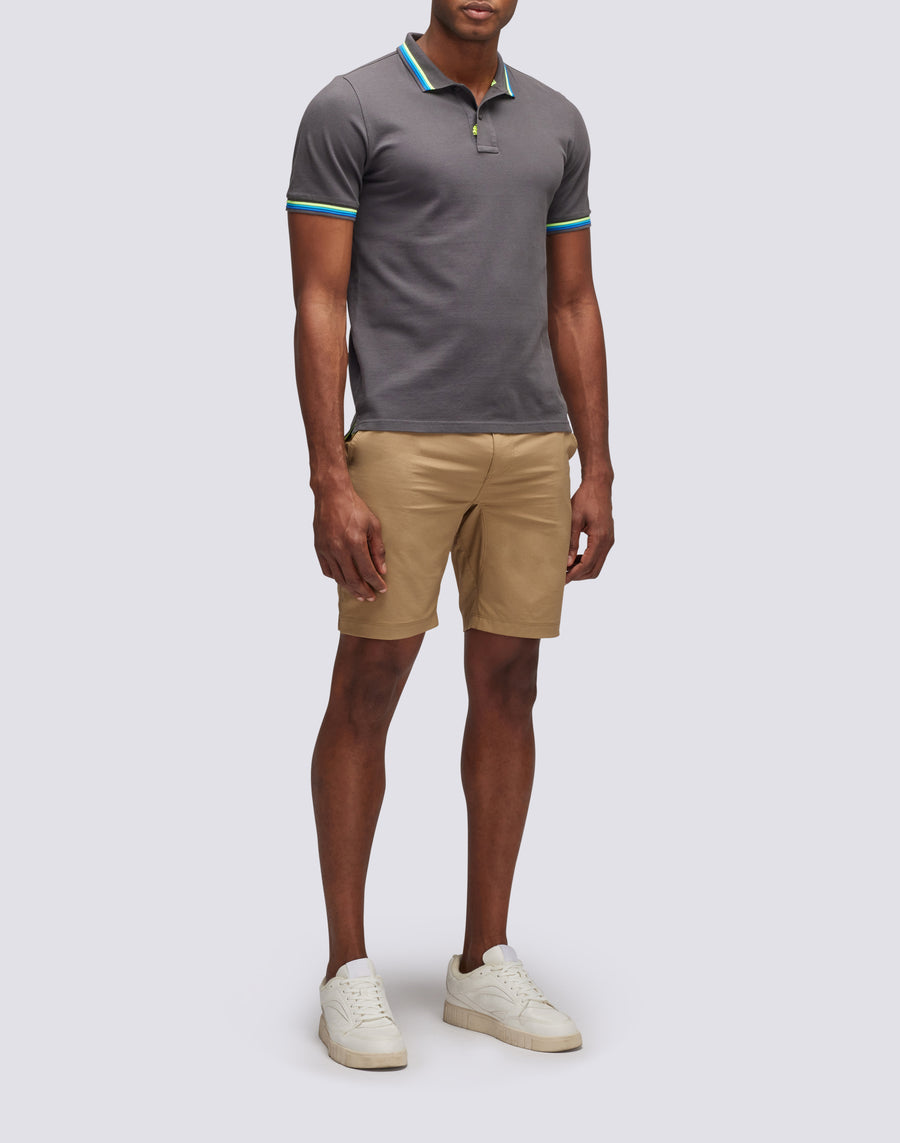 Sundek Polo Brice In Cotone Piquet Con Dettagli Tricolor M779PLJ6500-10317