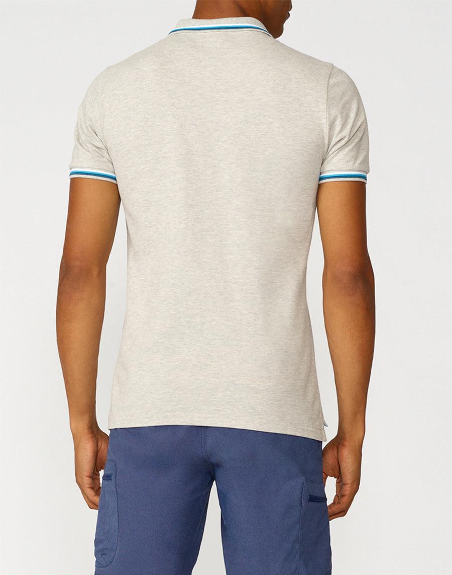 Sundek Polo Brice In Cotone Piquet Con Dettagli Tricolor M779PLJ6500-02911