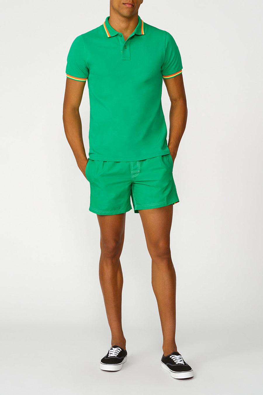 Sundek Polo Brice In Cotone Piquet Con Dettagli Tricolor M779PLJ6500-77402