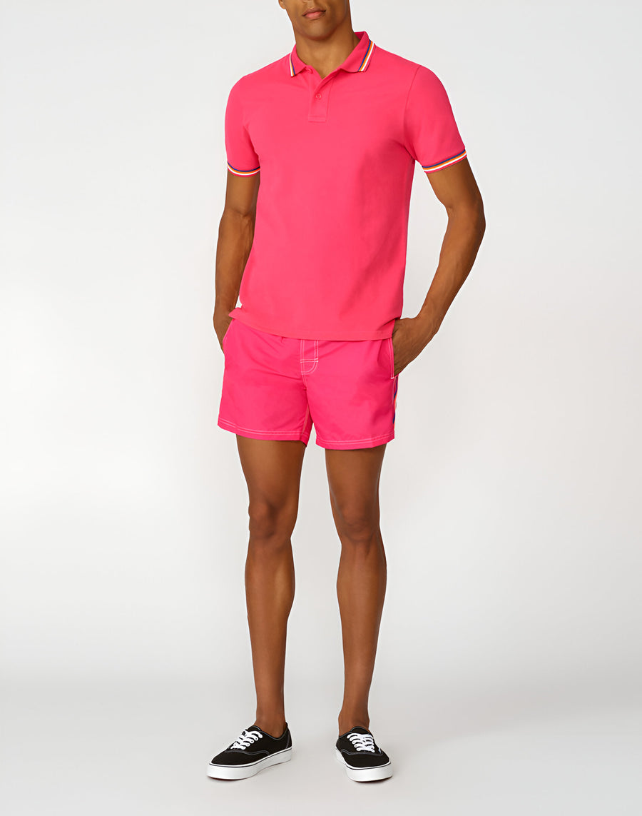 Sundek Polo Brice In Cotone Piquet Con Dettagli Tricolor M779PLJ6500-69202