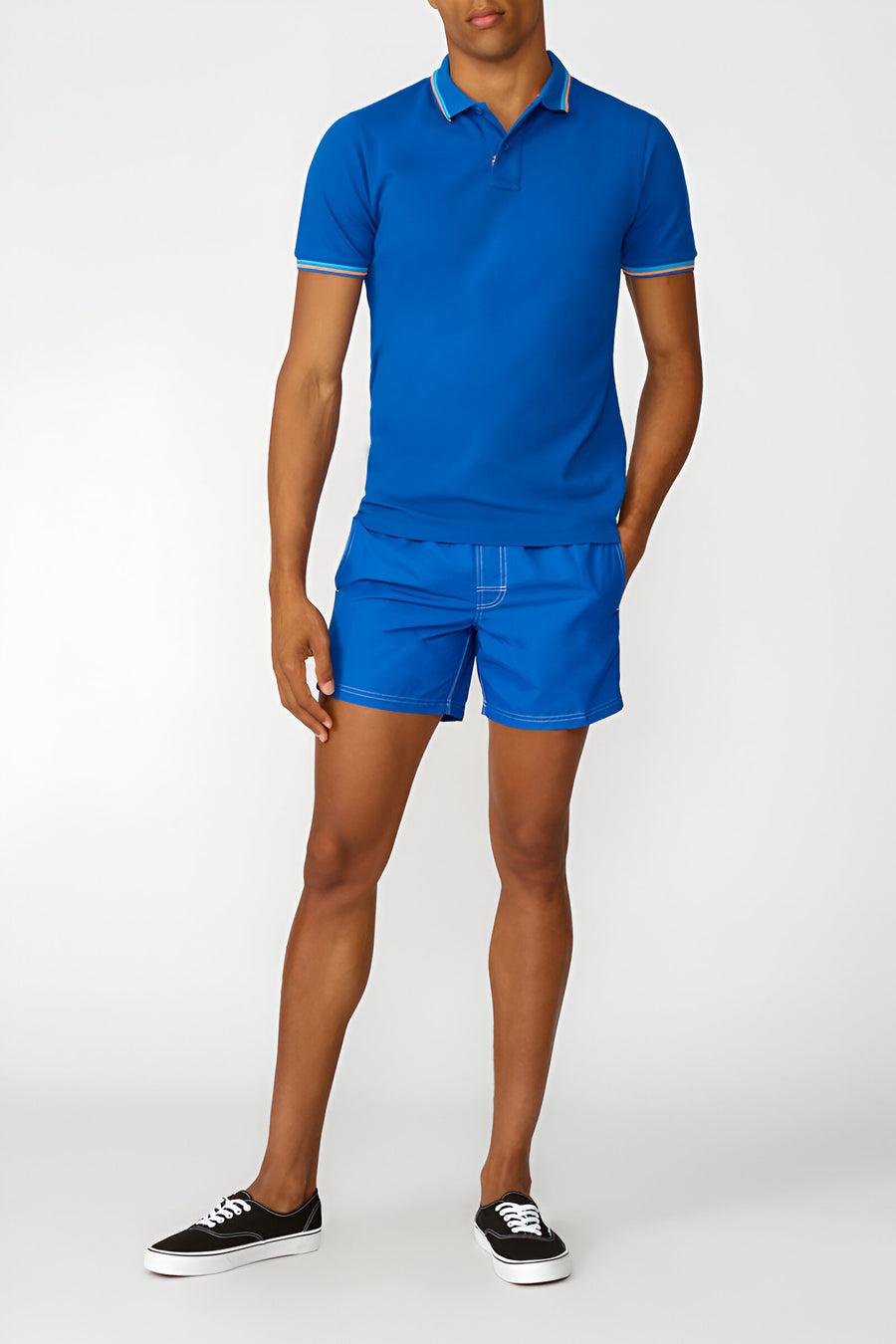 Sundek Polo Brice In Cotone Piquet Con Dettagli Tricolor M779PLJ6500-67501