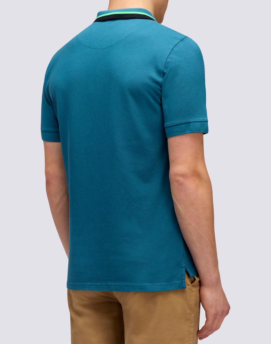 Sundek POLO IN COTONE PIQUET COMBINATO M997plpq500-a3401