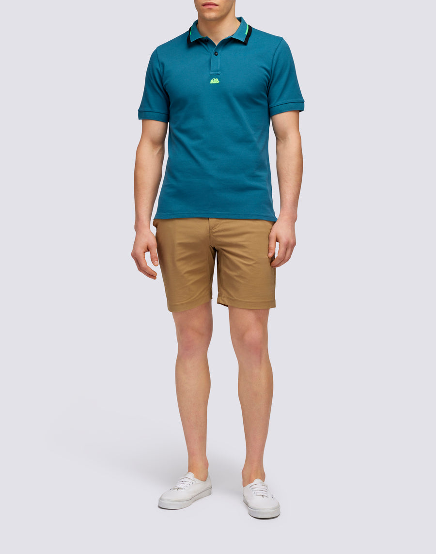 Sundek POLO IN COTONE PIQUET COMBINATO M997plpq500-a3401