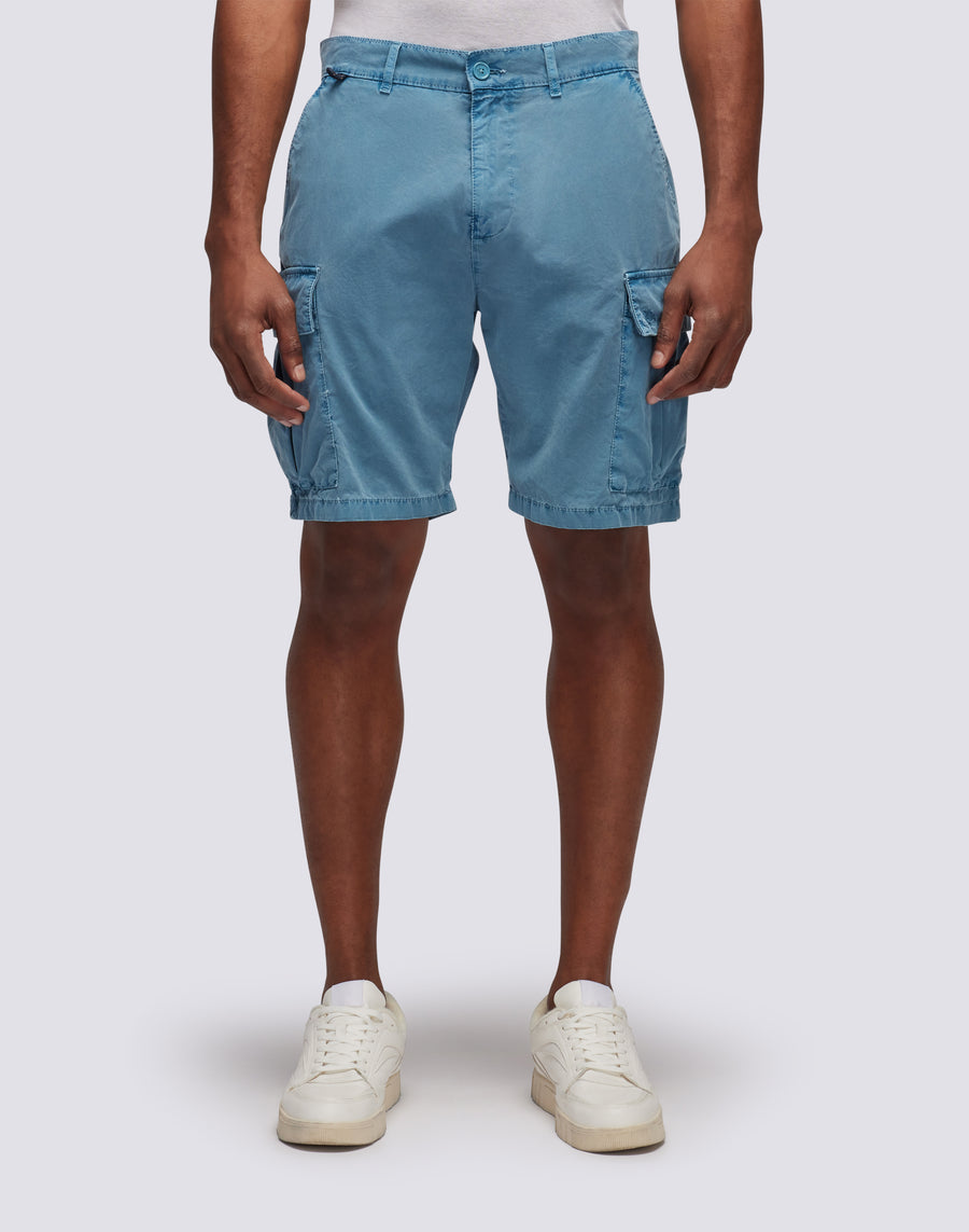 Sundek SHORTS CARGO IN TESSUTO TINTO IN CAPO CON ARCOBALENO M248wkpp900-a2601