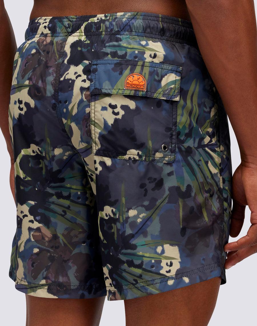 Sundek Spotty Jungle Print Boardshort M665BDRT4JS-108JS