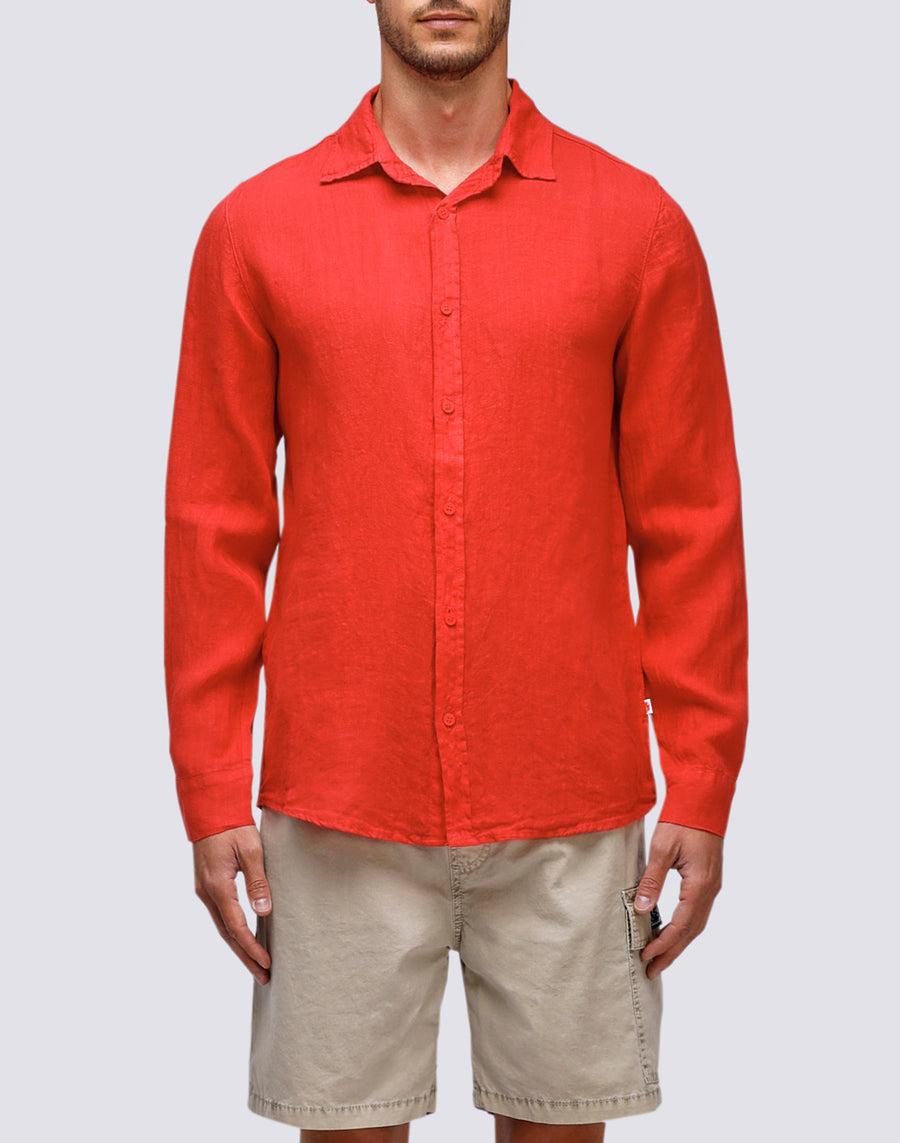 Sundek CAMICIA LINO m820shli7tc-30900