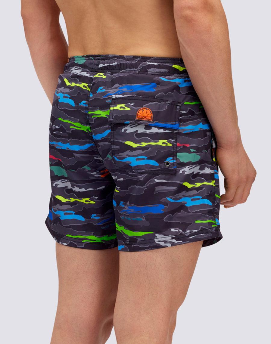 Sundek COSTUME HAPPY CAMOU PRINT M633bdrt43h-0043h