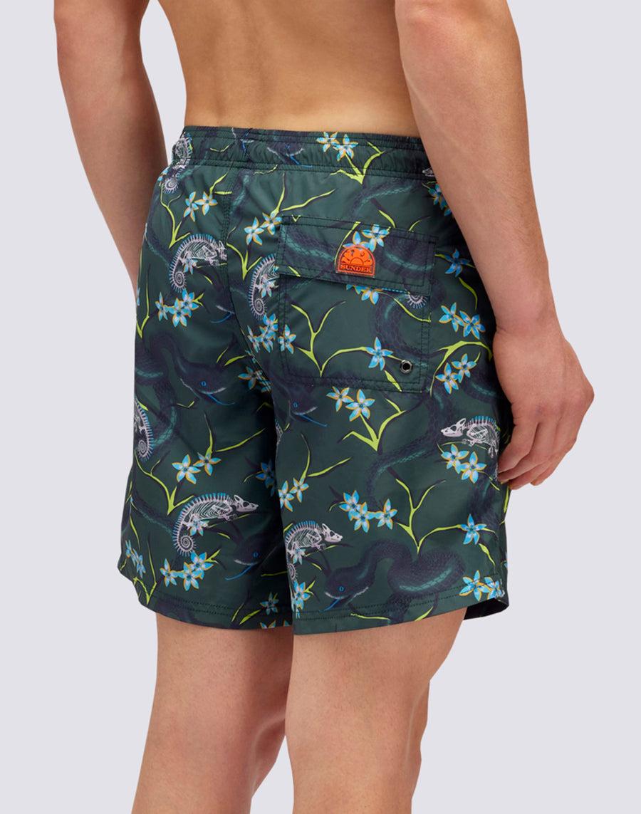 Sundek COSTUME SNAKE PRINT M665bdrt4kl-784kl