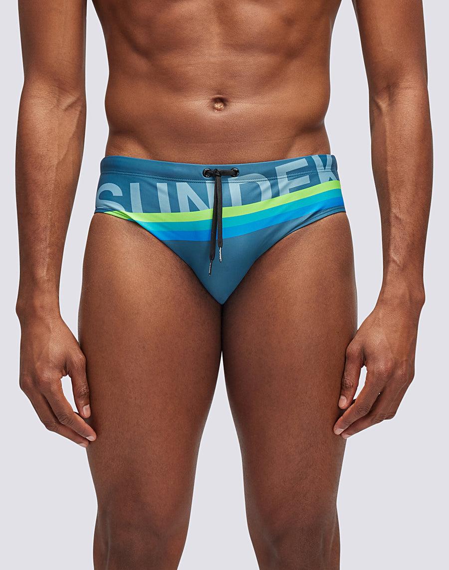 Sundek SLIP CON STAMPA LOGO m307ssl4100-a3401