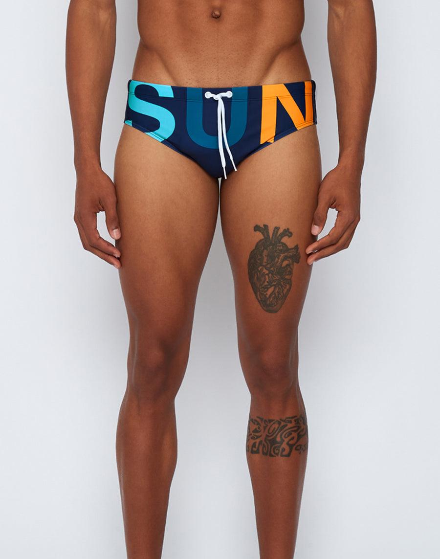 Sundek slip mare con logo M296SSL411M-0071M