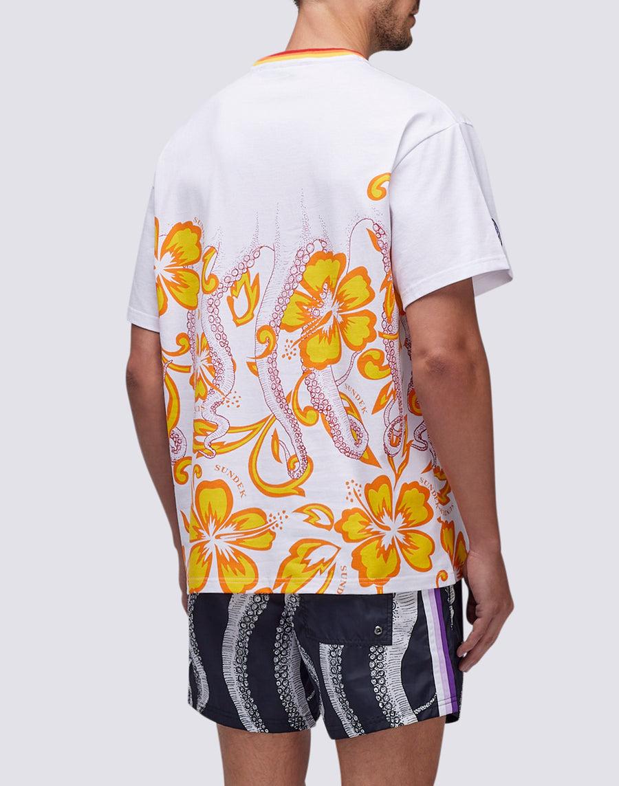 Sundek SUNDEK X OCTOPUS - T-SHIRT M662tejy5ou-006ou