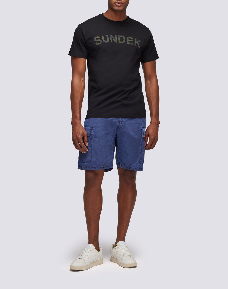 Sundek T-shirt Con Stampa Camou M290TEJ7800-00400