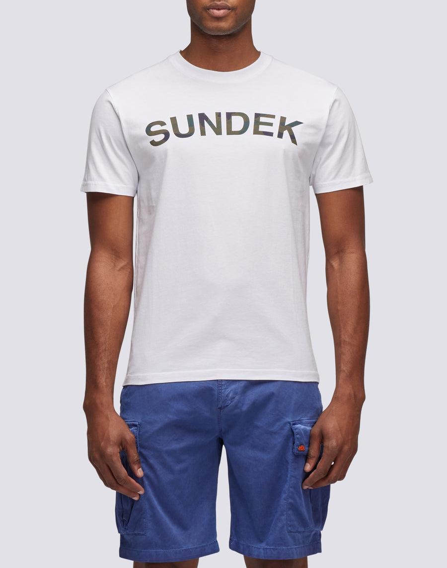 Sundek t-shirt con stampa camou M290TEJ7800-00600