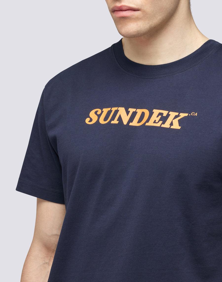 Sundek T-SHIRT GIROCOLLO CON LOGO