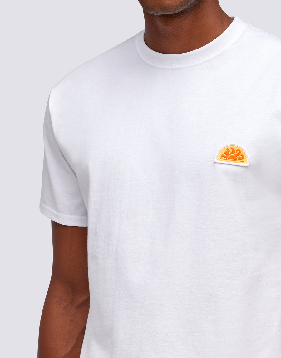 Sundek T-SHIRT HERITAGE PATCH m643tejy300-00600