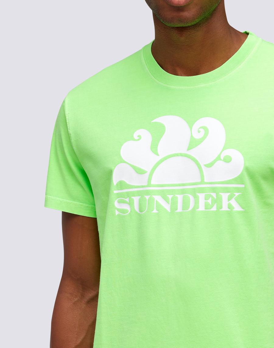 Sundek T-SHIRT LOGO PRINT m021tej78tc-24801