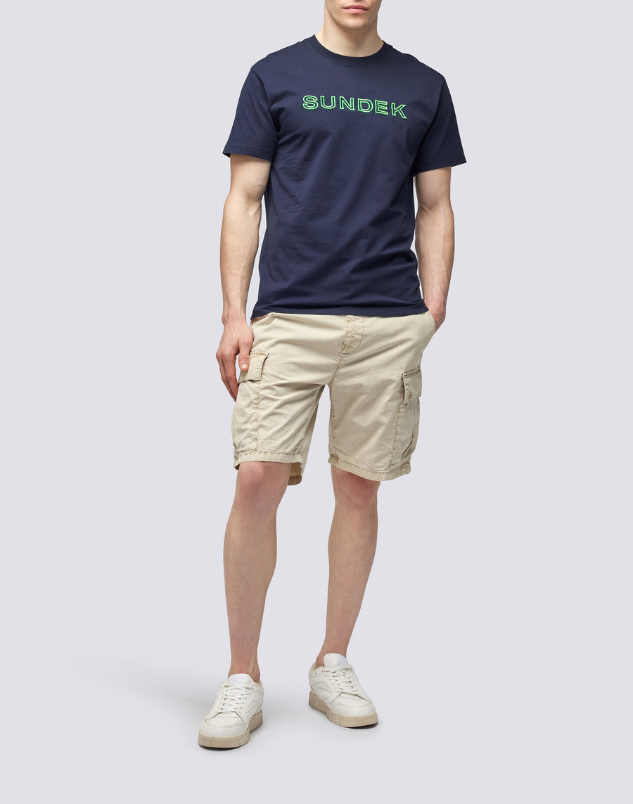 Sundek T-SHIRT LOGO RICAMO M610tej7800-00701