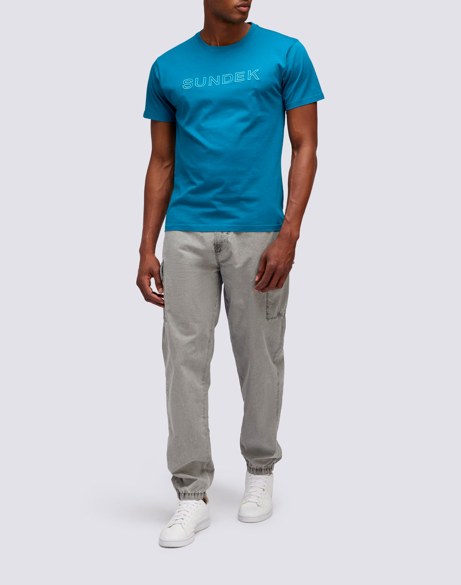 Sundek T-SHIRT LOGO RICAMO M610tej7800-01201