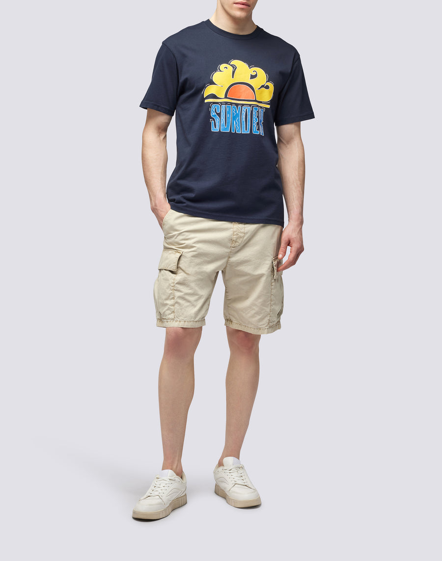 Sundek T-SHIRT SUNDEK LOGO M614tejr900-00701