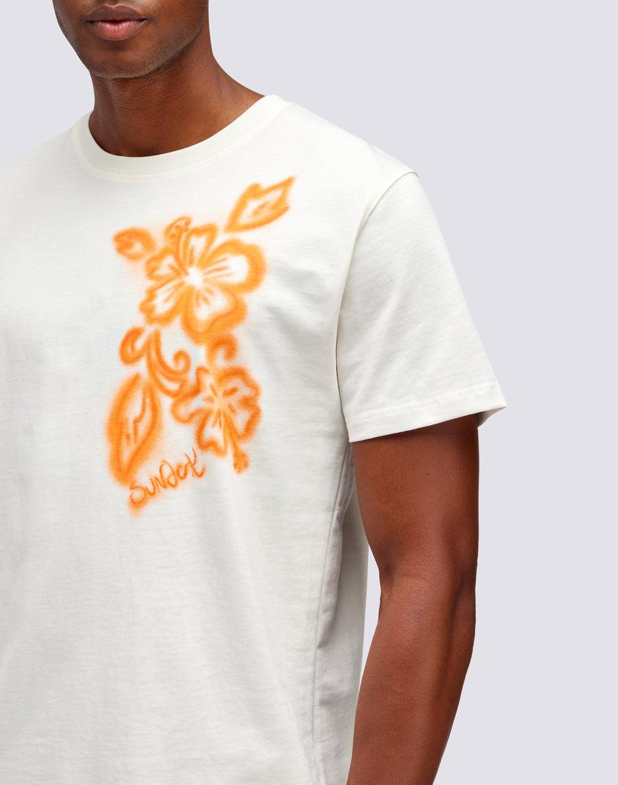 Sundek T-SHIRT WAVE PRINT m612tejs500-03902