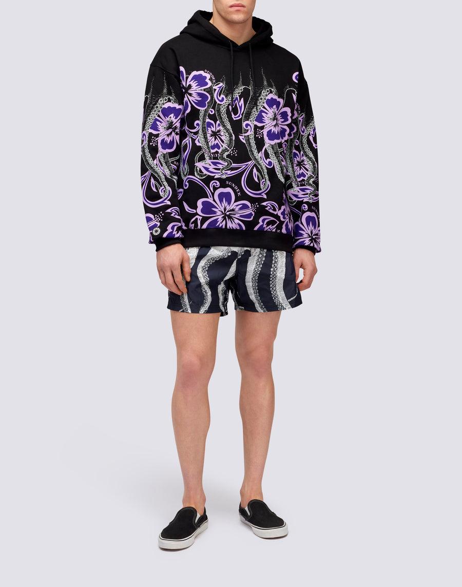 Sundek SUNDEK X OCTOPUS - FELPA CON CAPPUCCIO M786jhf94ou-004ou