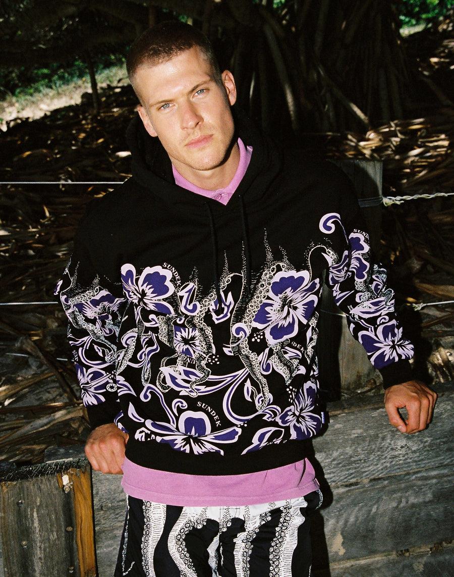 Sundek SUNDEK X OCTOPUS - FELPA CON CAPPUCCIO m786jhf94ou-004ou