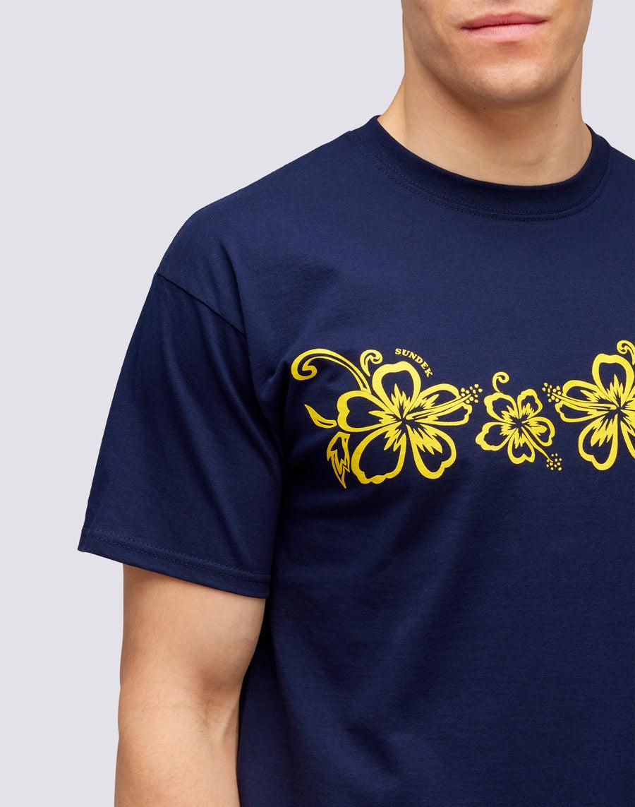 Sundek T-SHIRT ARCHIVE HIBISCUS PRINT M636tejy3ia-00700