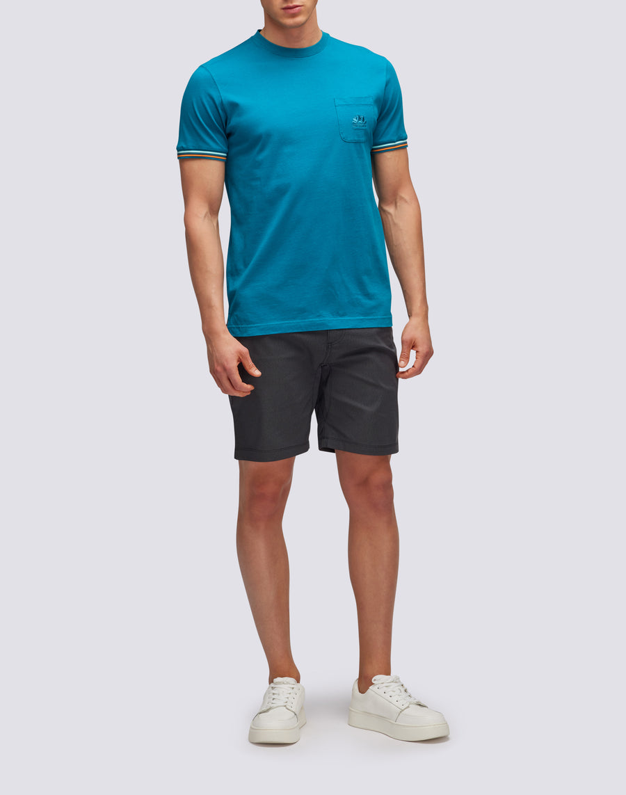 Sundek T-SHIRT FINN GIROCOLLO CON TASCHINO M775tej7800-01203