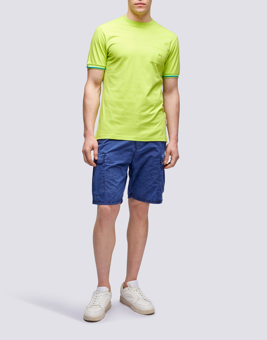 Sundek T-SHIRT FINN GIROCOLLO CON TASCHINO M775tej7800-69101