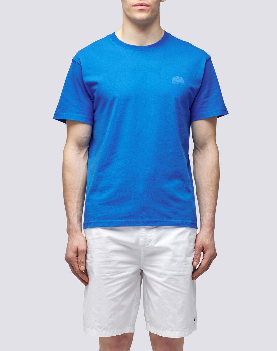Sundek T-SHIRT GIROCOLLO CON LOGO M129tej78ot-a2200