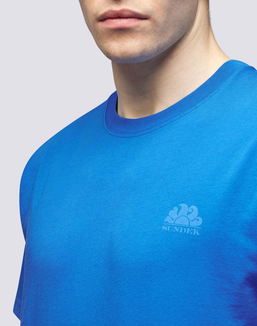 Sundek T-SHIRT GIROCOLLO CON LOGO m129tej78ot-a2200