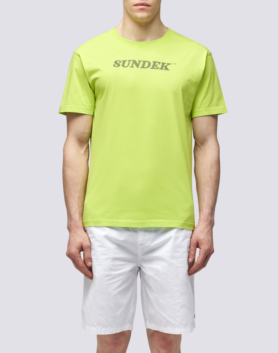 Sundek T-SHIRT GIROCOLLO CON LOGO m287tej7800-69101