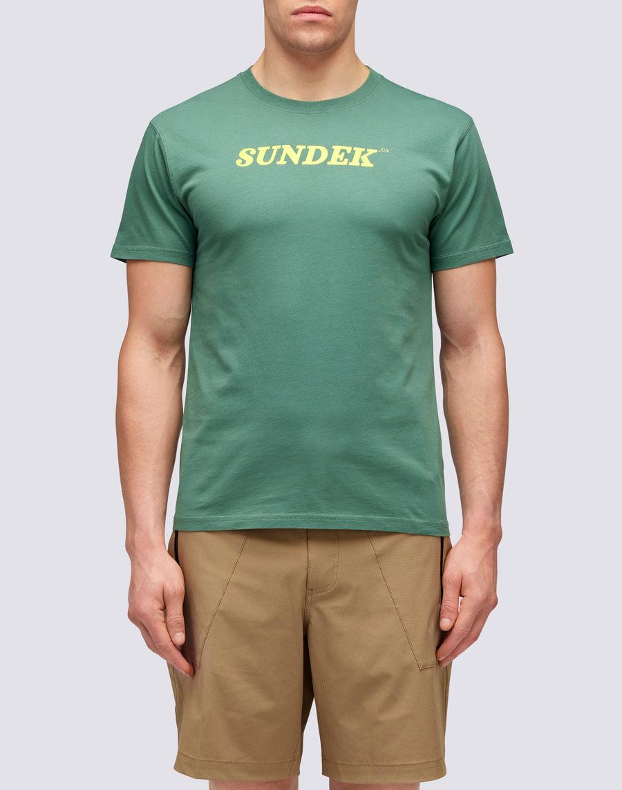 Sundek T-SHIRT GIROCOLLO CON LOGO m287tej7800-a1601