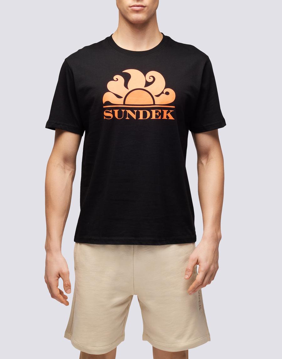 Sundek T-SHIRT GIROCOLLO CON STAMPA LOGO M021tej7800-00402