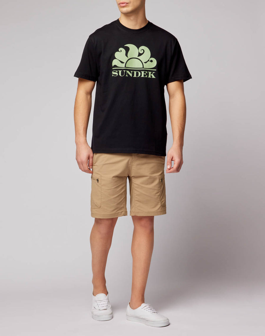 Sundek T-shirt Girocollo Con Stampa Logo M021TEJ7800-00404