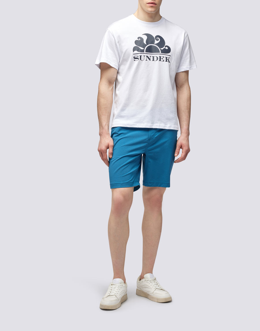 Sundek T-SHIRT GIROCOLLO CON STAMPA LOGO M021tej7800-00607