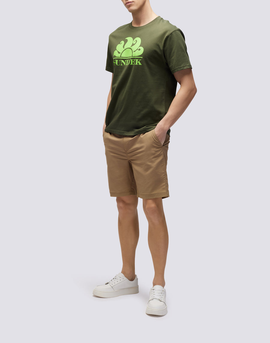 Sundek T-SHIRT GIROCOLLO CON STAMPA LOGO M021tej7800-30204